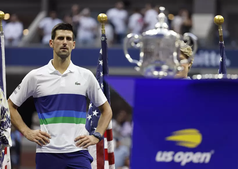 Новак Джокович на US Open-2021