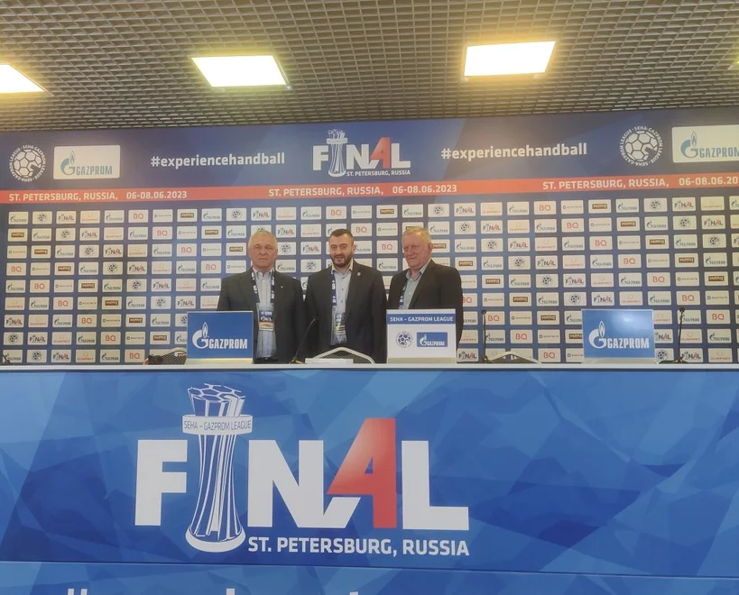 8 июня в КСК «Арена» Санкт-Петербурга прошла пресс-конференция, посвященная Финалу четырех SEHA – Gazprom League